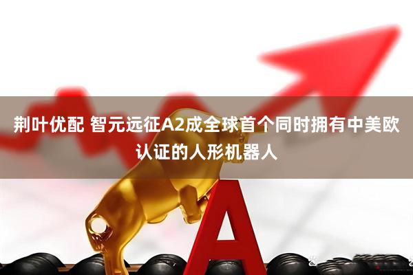 荆叶优配 智元远征A2成全球首个同时拥有中美欧认证的人形机器人