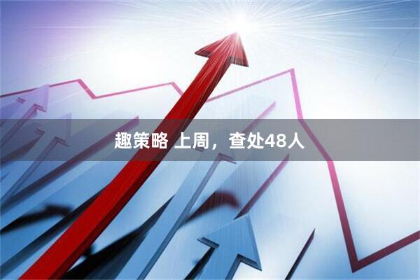 趣策略 上周,查处48人